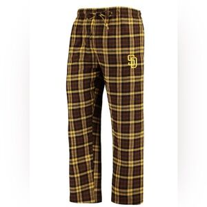 San Diego Padres Plaid Lounge PJ Pants